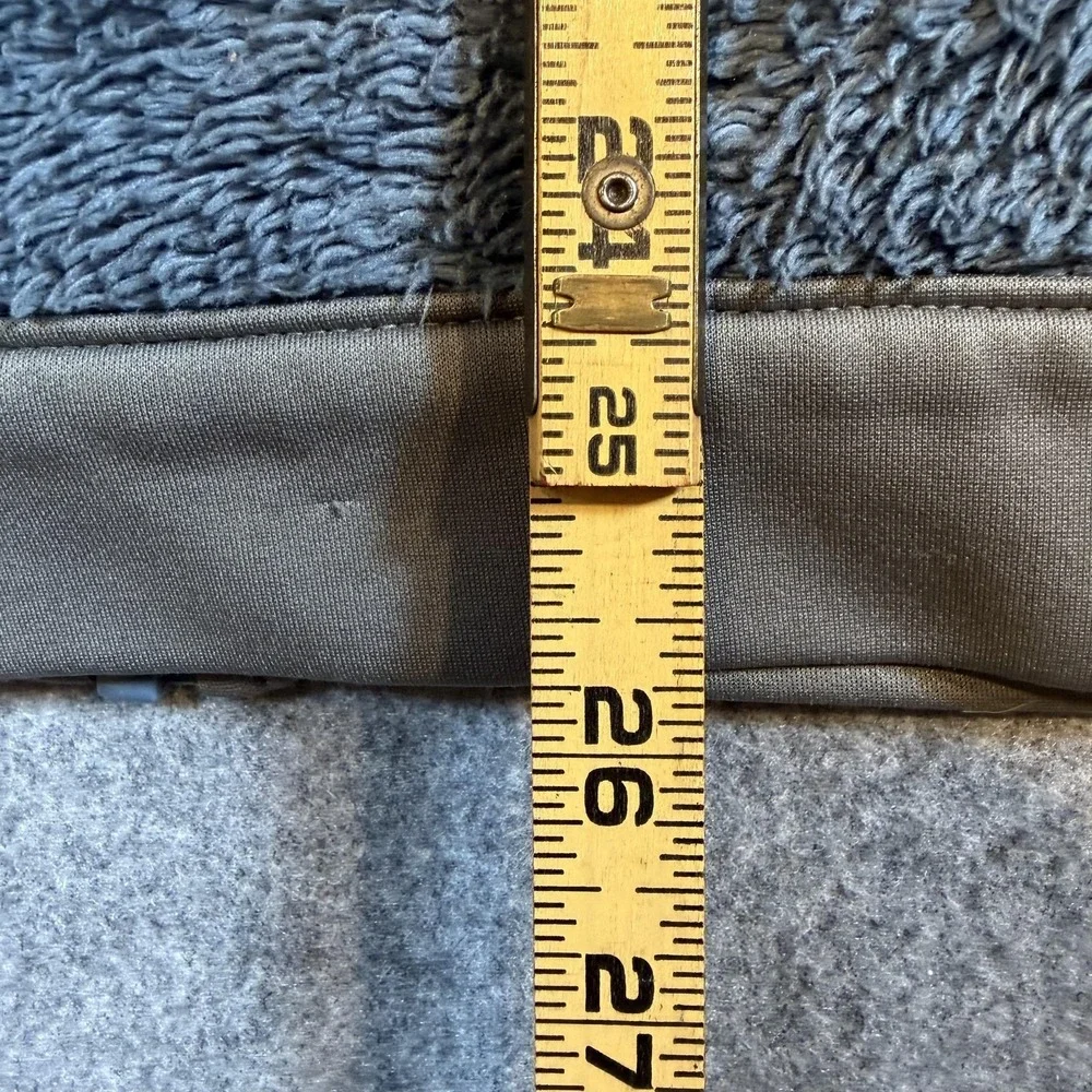 Mountain Hardwear Jacket Mens Medium Gray High Pile Fleece Full Zip OM6912